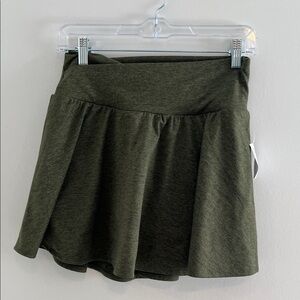 Old Navy Dark Green Skater Skirt